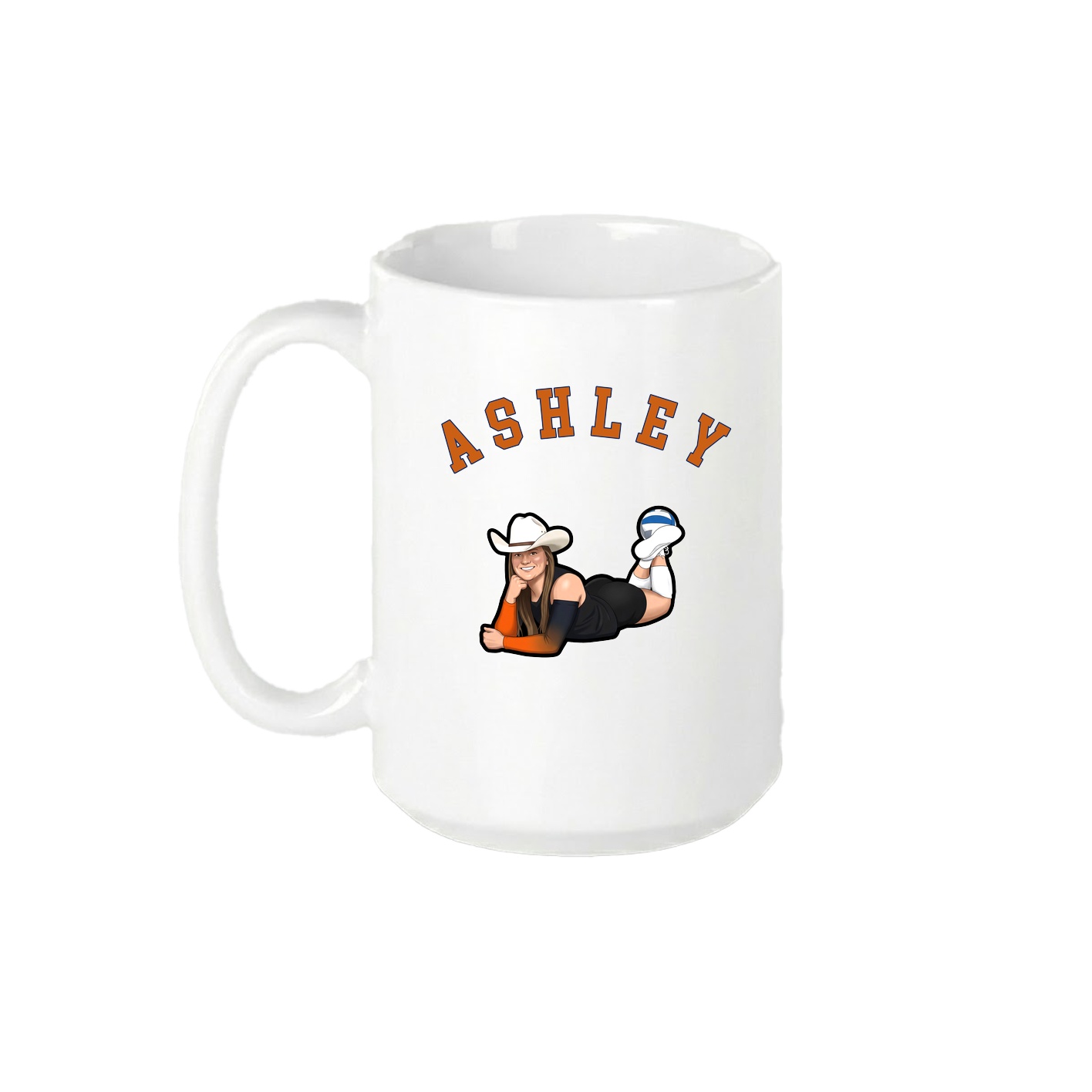 15oz Coffee Mug — Shirsey Arch in White