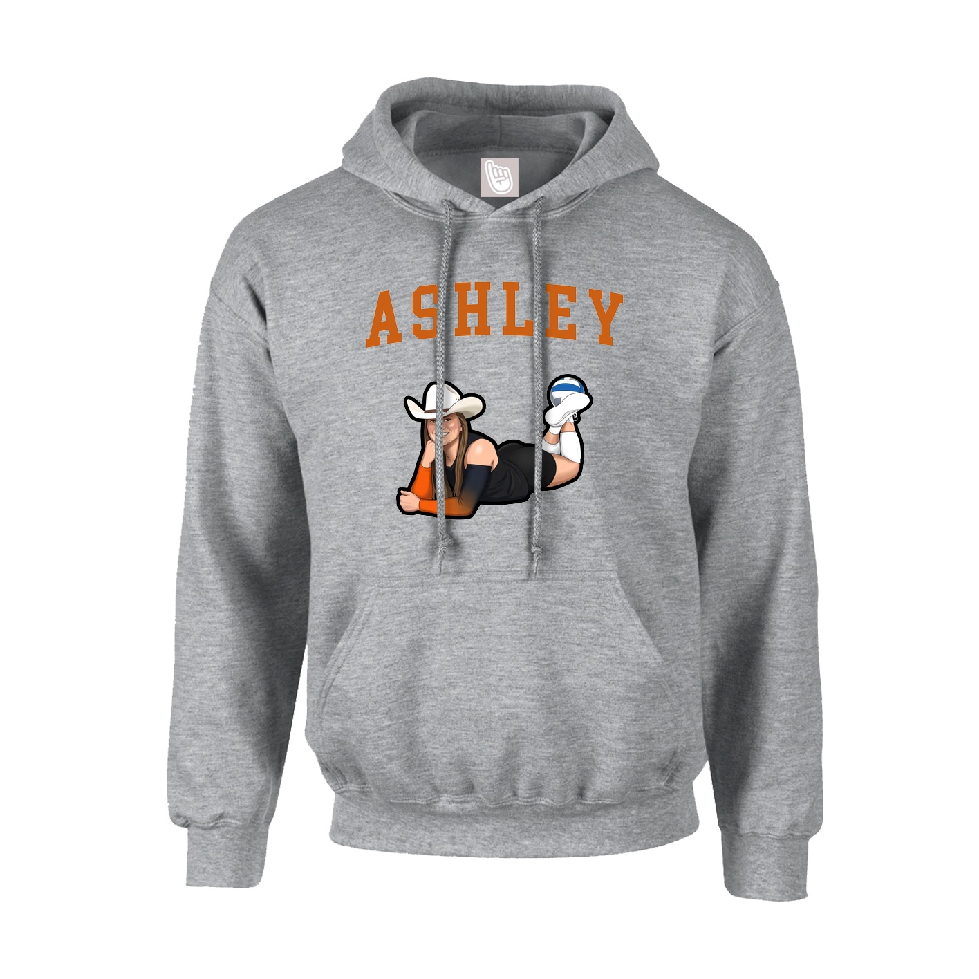 Hoodie — Shirsey in Grey