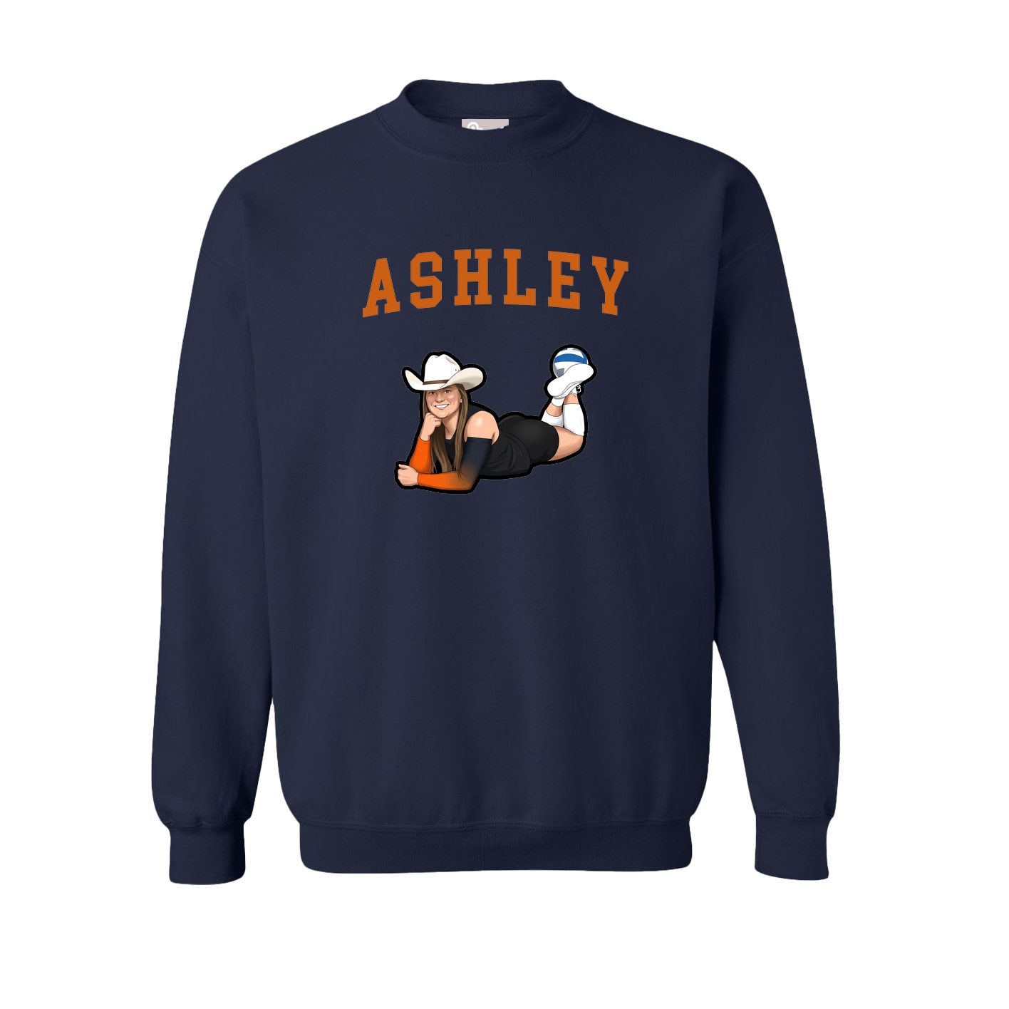 Fleece Crew — Shirsey in Navy