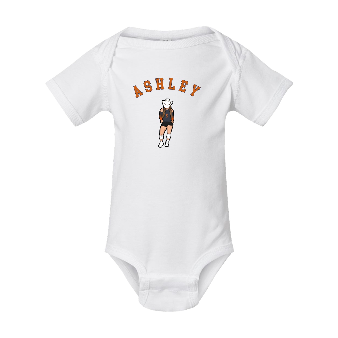 Baby Onesie — Shirsey Arch in White