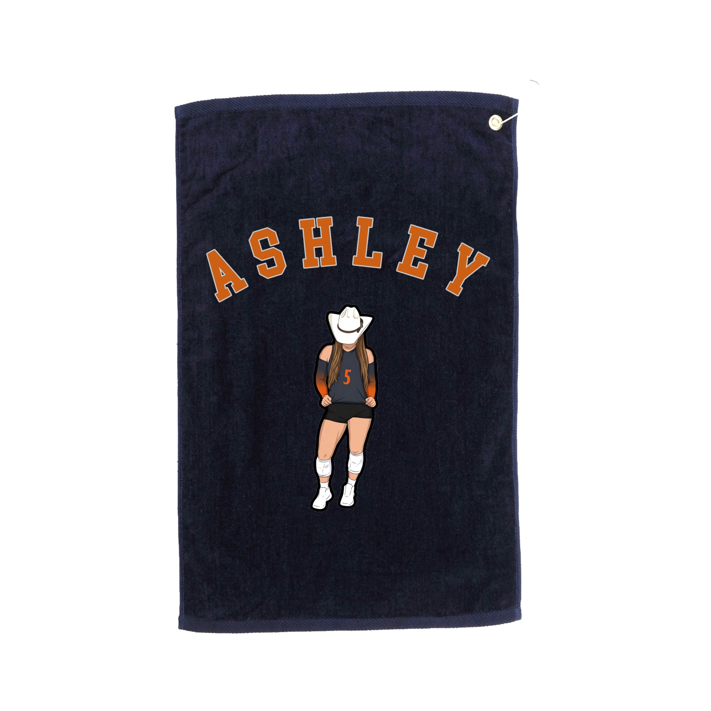Golf Towel — Shirsey Arch in Navy