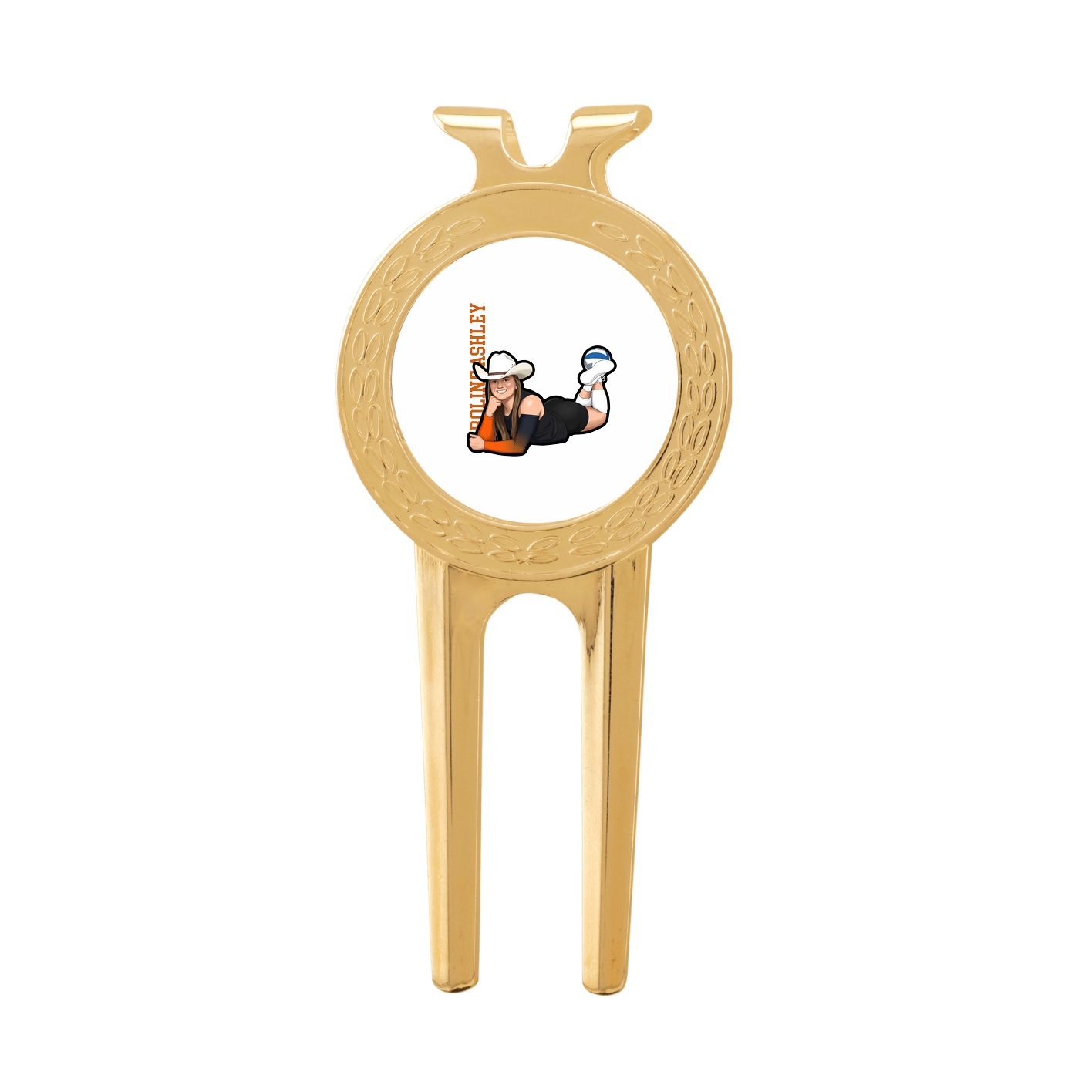 Divot Tool with Ball Marker — Name Vertical in Classic