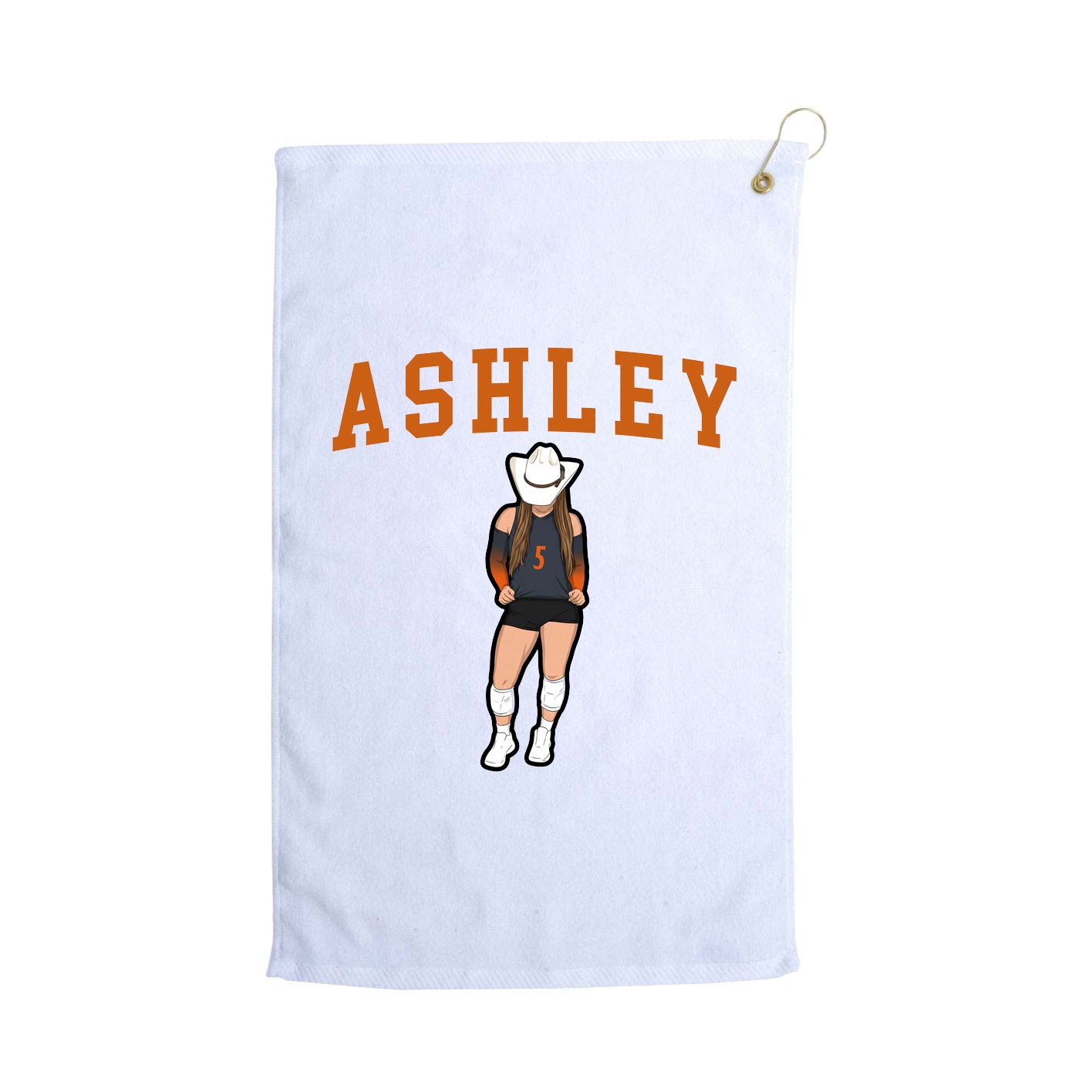 Golf Towel — Shirsey in White