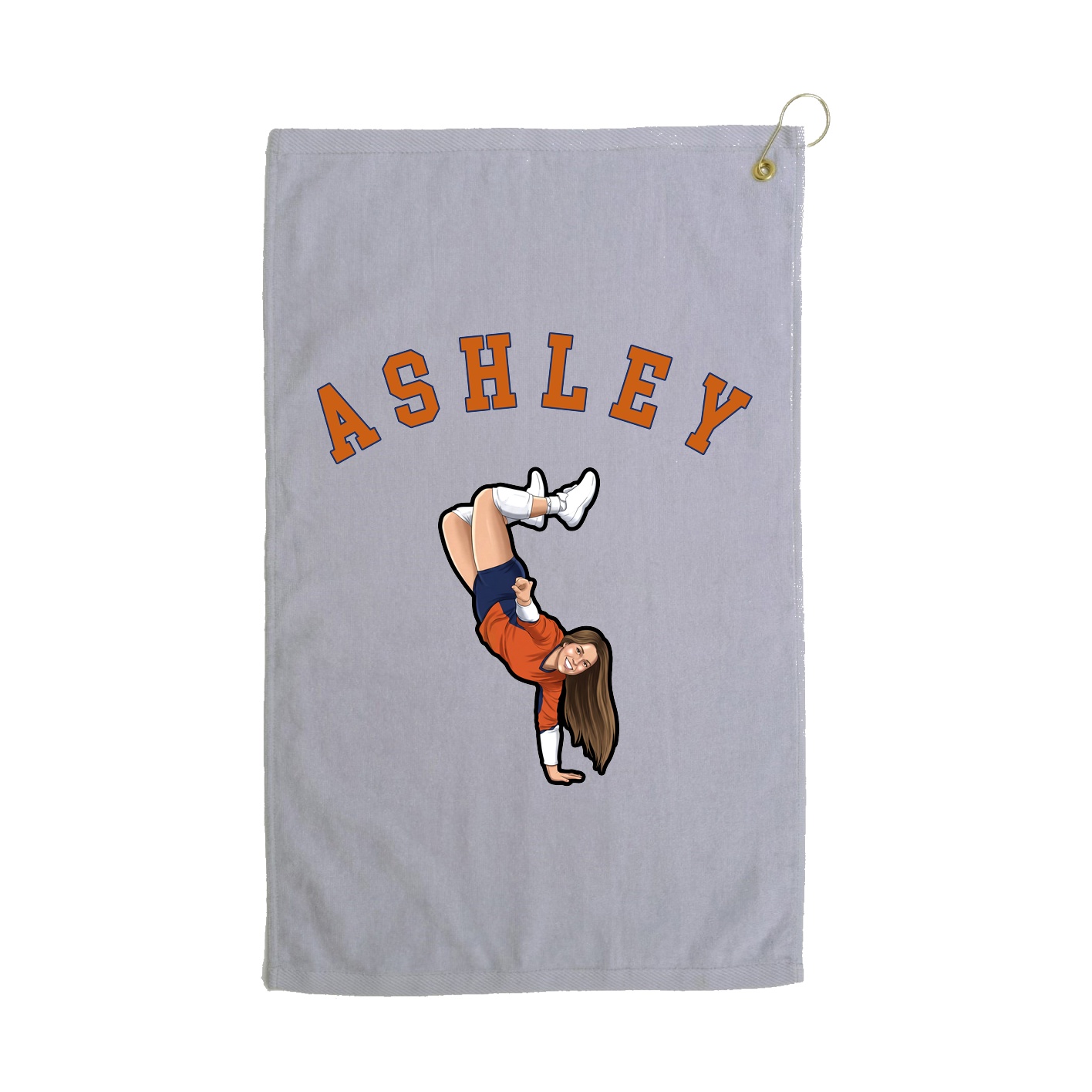 Golf Towel — Shirsey Arch in Grey
