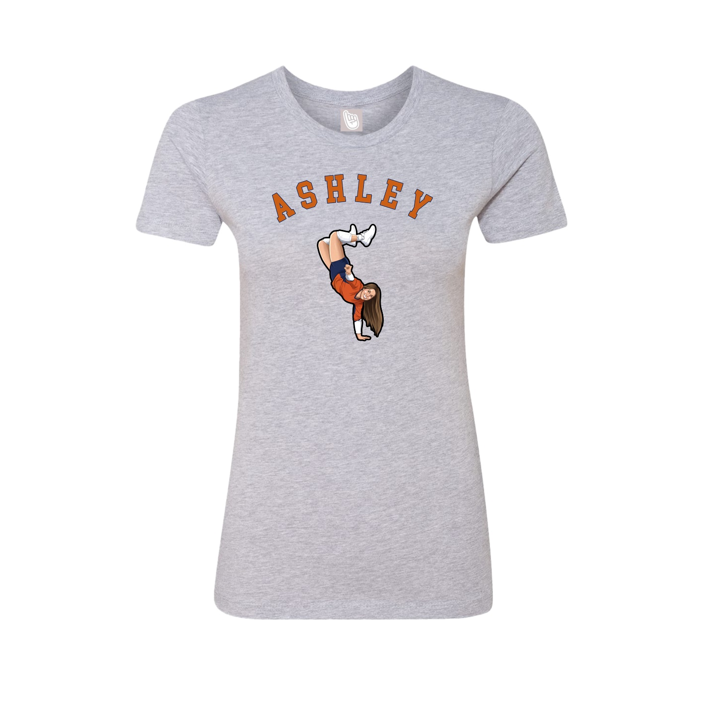 Womens Tee — Shirsey Arch in Grey