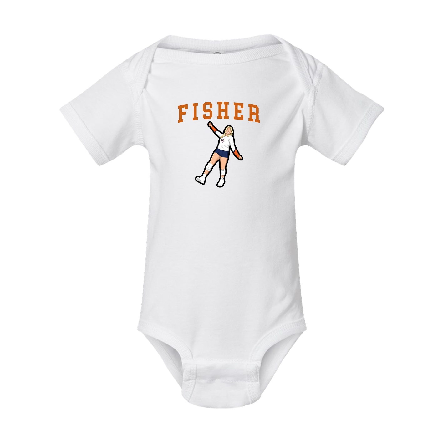 Baby Onesie — Shirsey in White