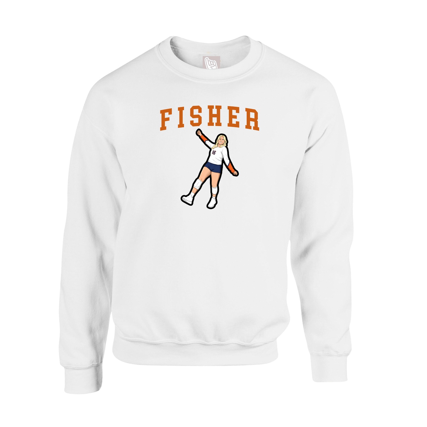 Fleece Crew — Shirsey in White