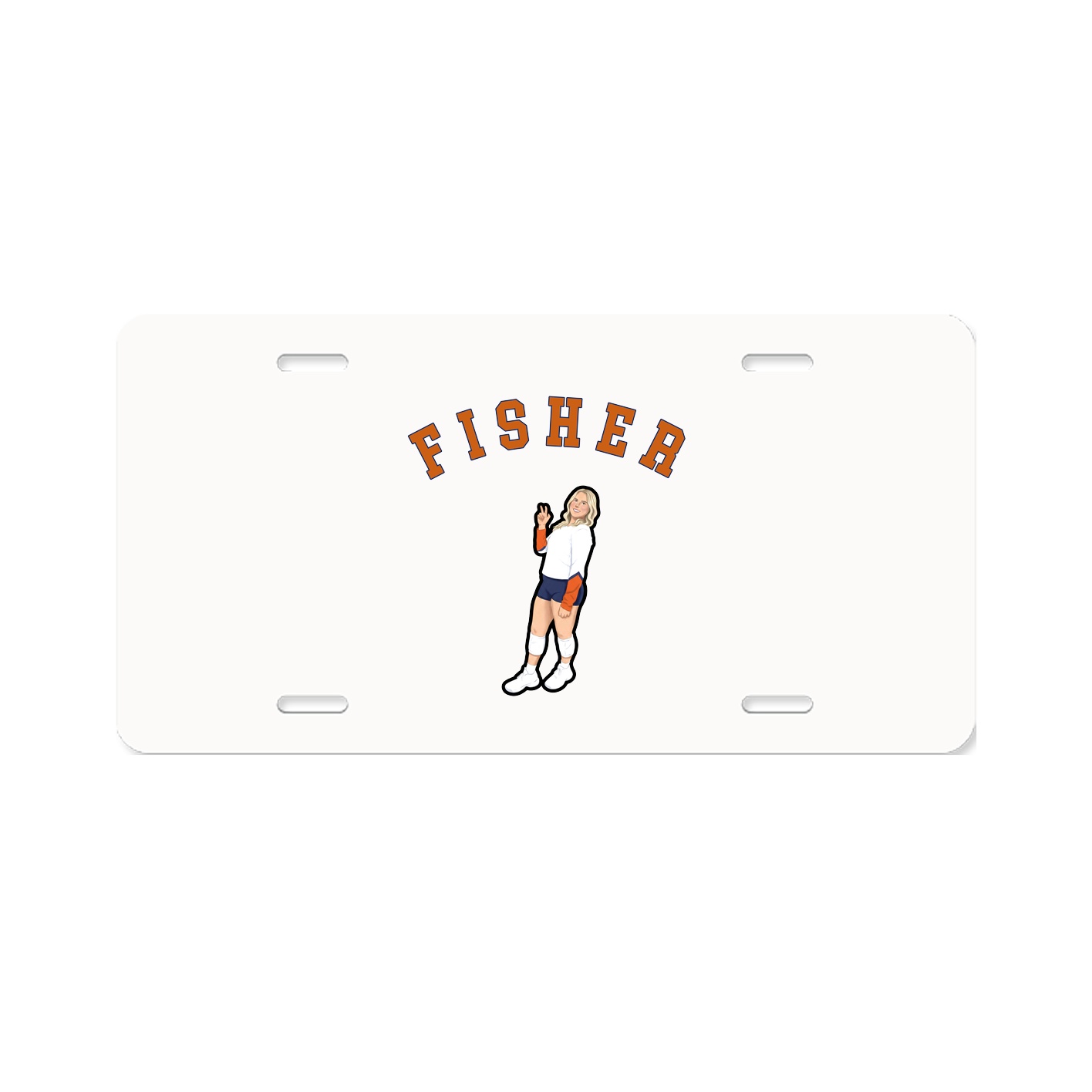 License Plate — Shirsey Arch in Classic