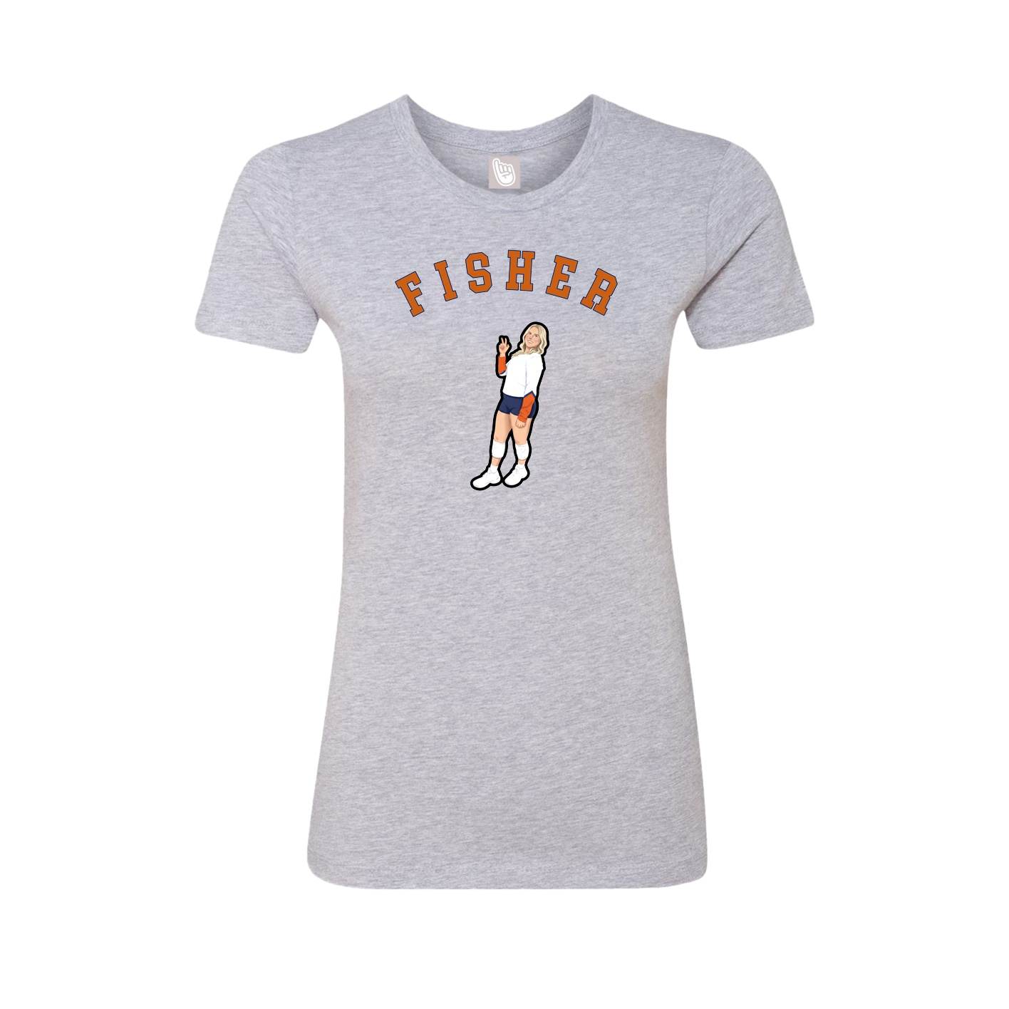 Womens Tee — Shirsey Arch in Grey