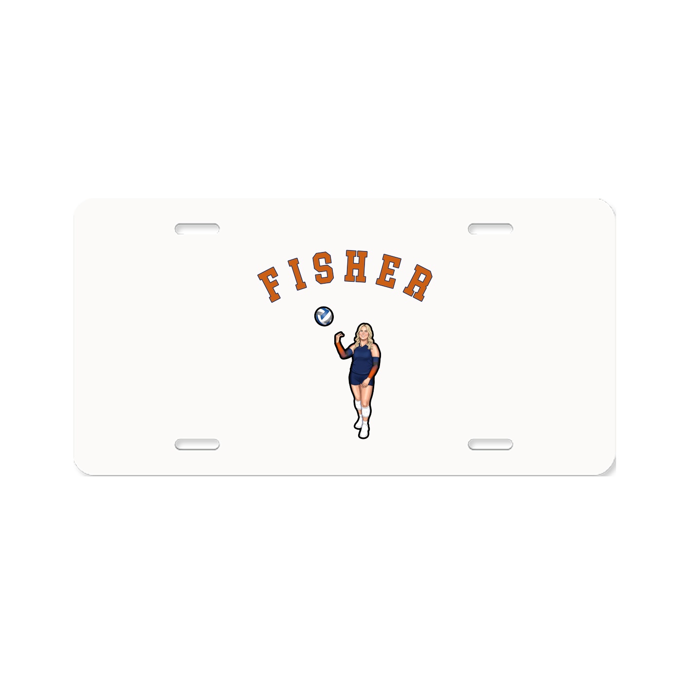 License Plate — Shirsey Arch in Classic
