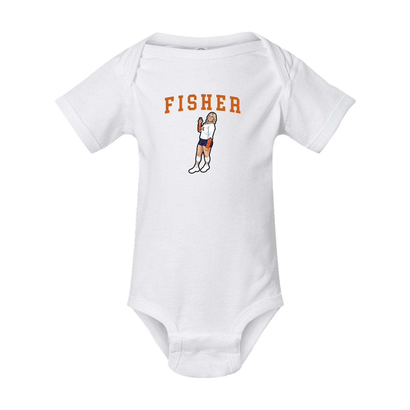 Baby Onesie — Shirsey in White