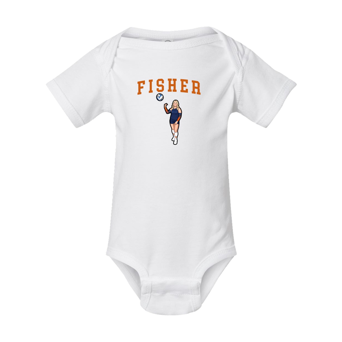 Baby Onesie — Shirsey in White