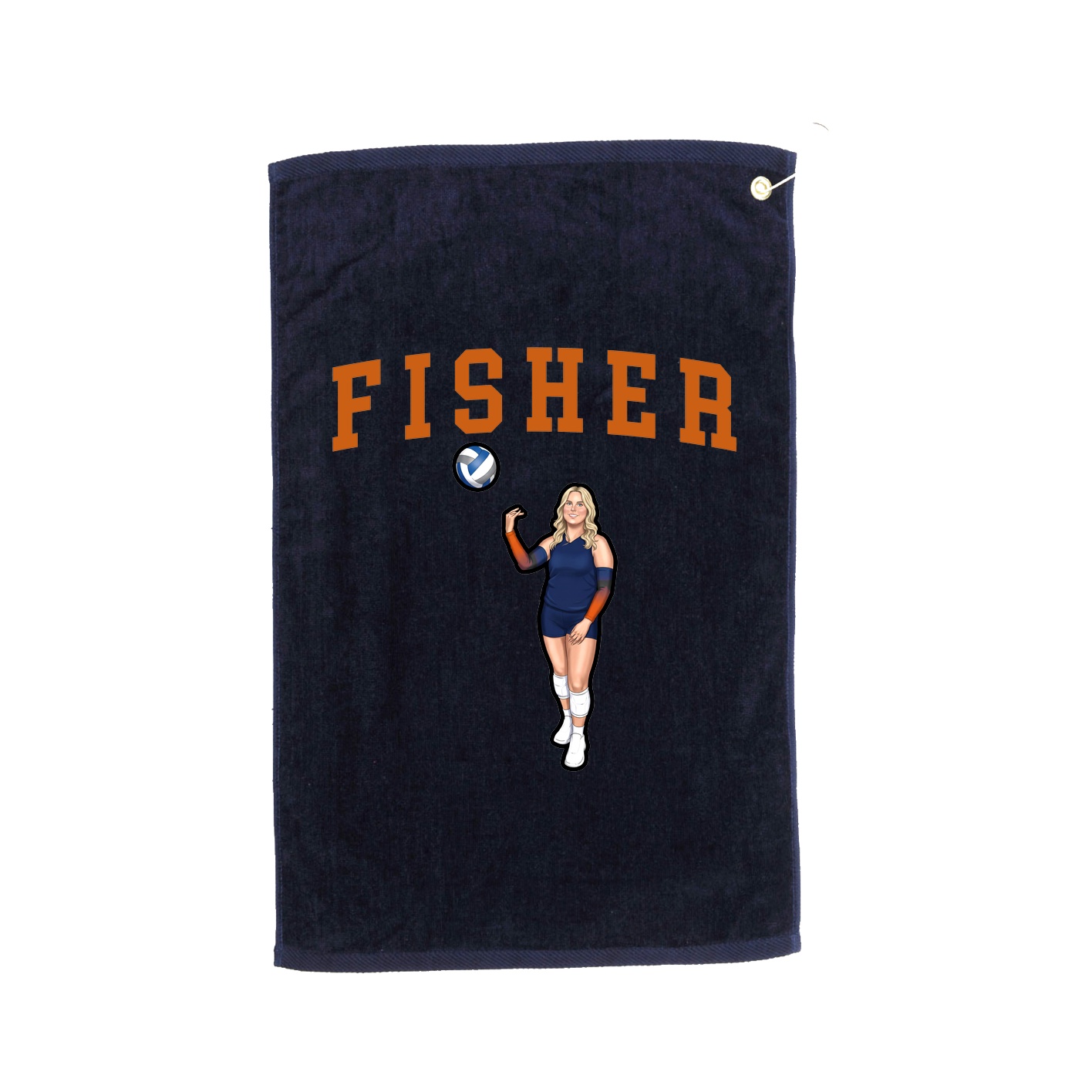 Golf Towel — Shirsey in Navy