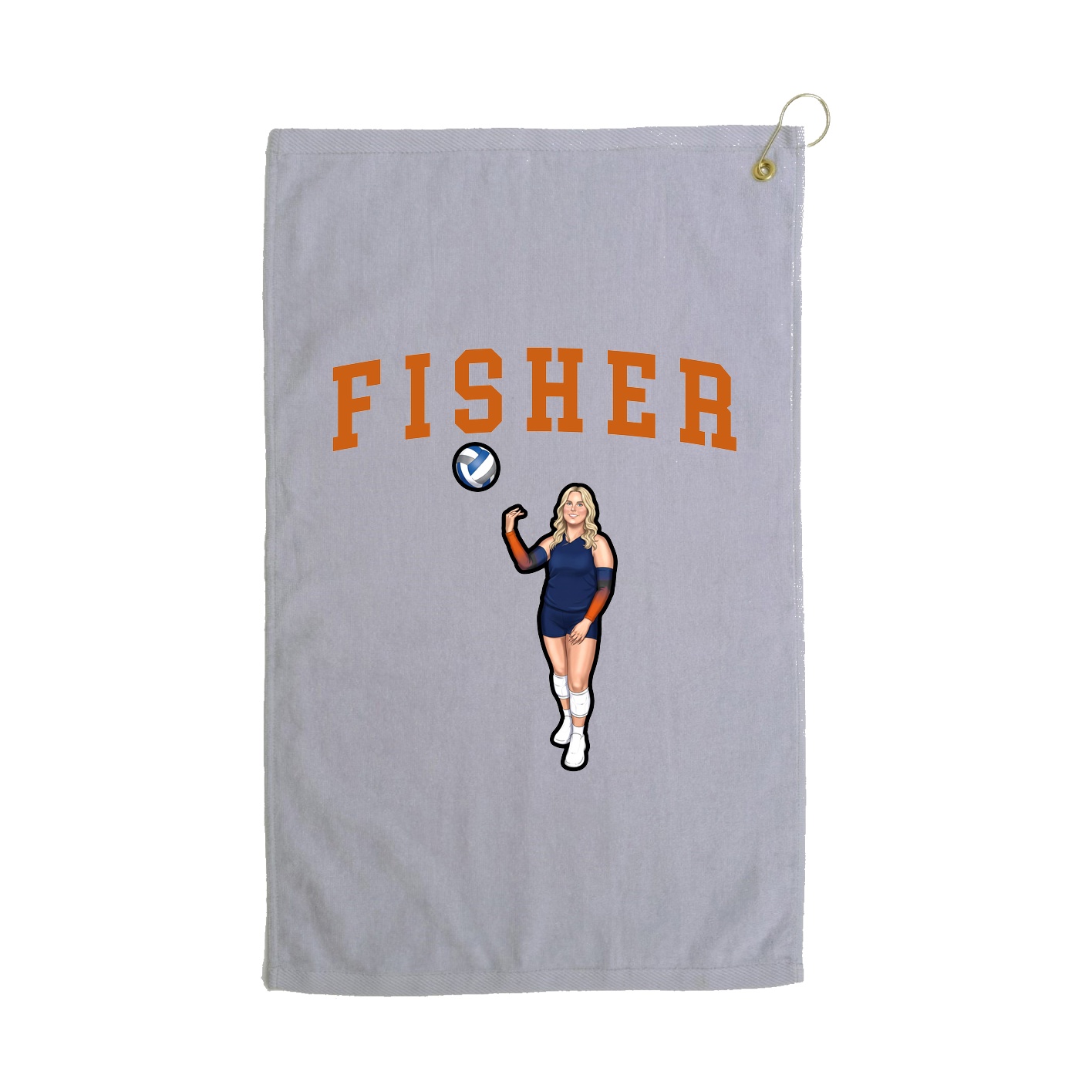 Golf Towel — Shirsey in Grey