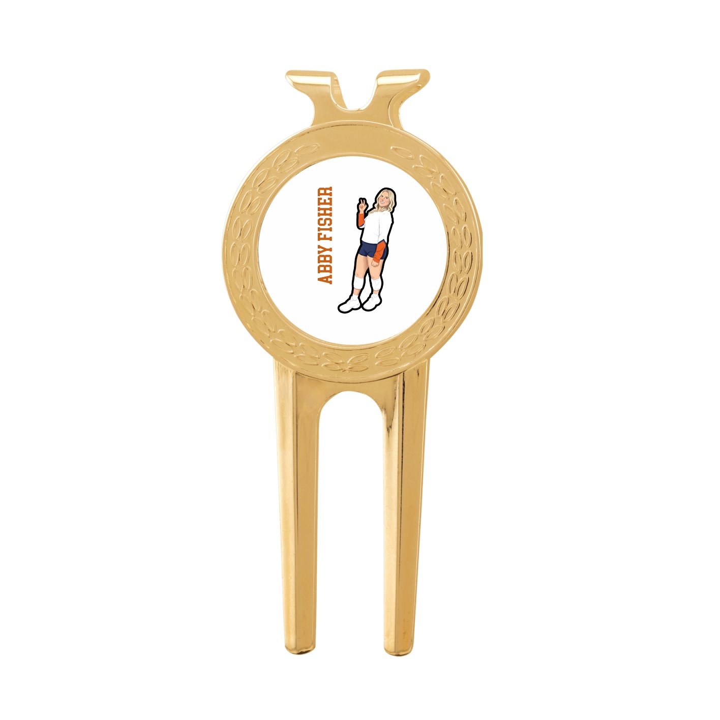 Divot Tool with Ball Marker — Name Vertical in Classic