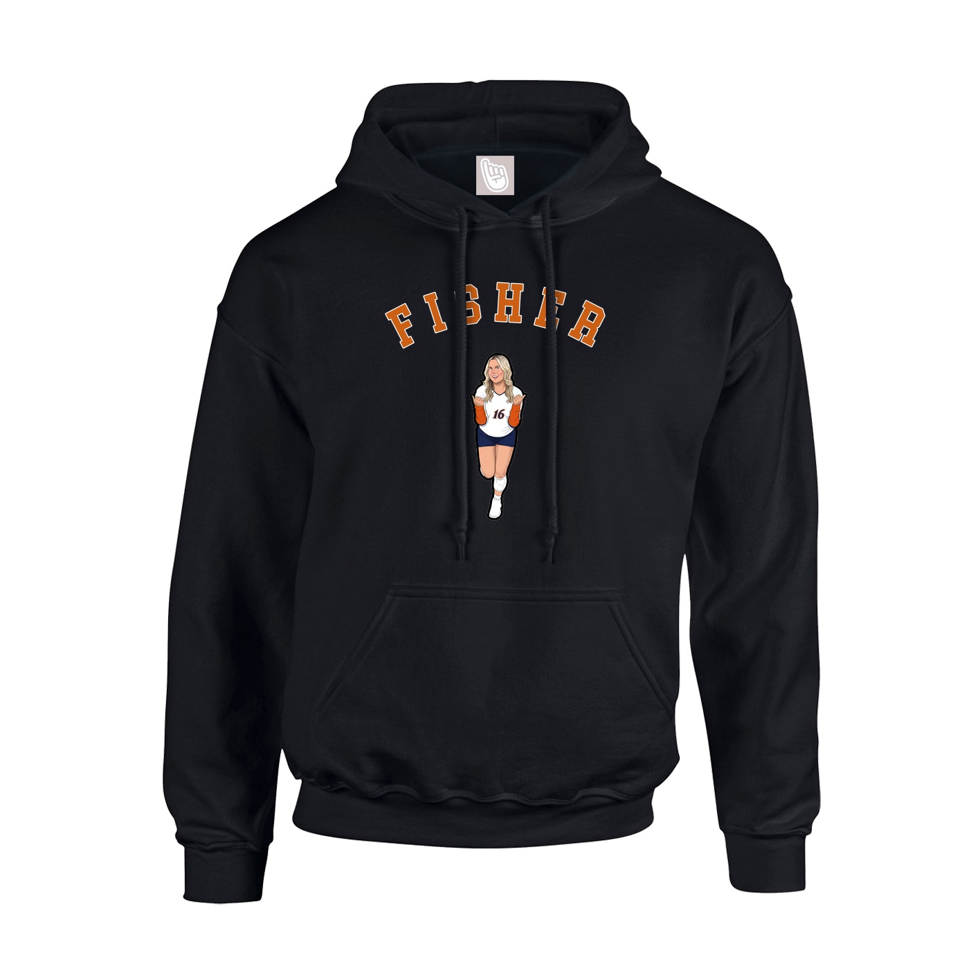 Hoodie — Shirsey Arch in Black
