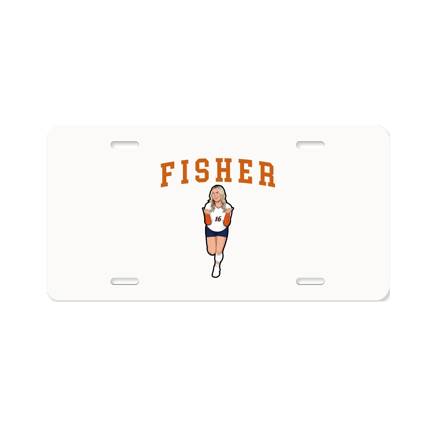 License Plate — Shirsey in Classic