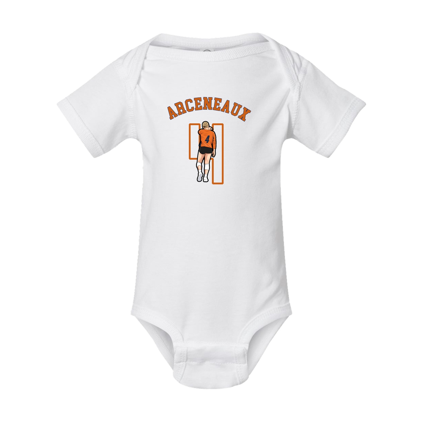 Baby Onesie — Shirsey Arch in White