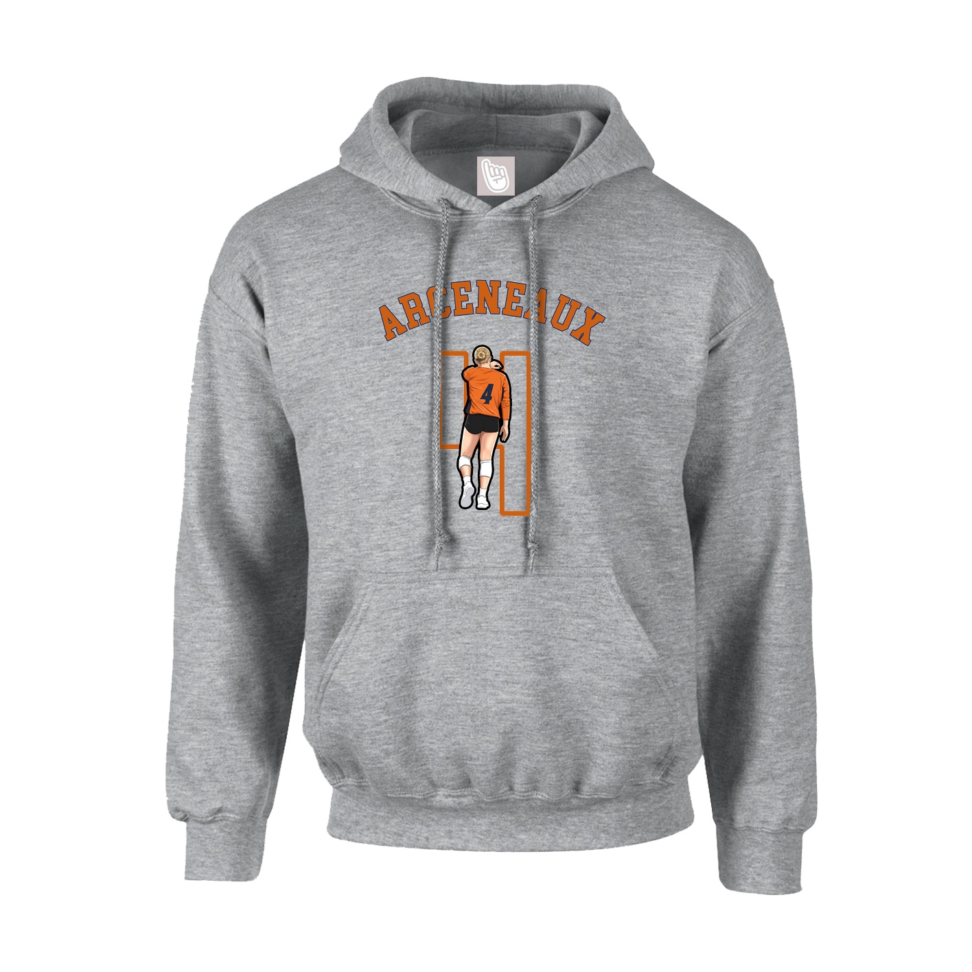 Youth Hoodie — Shirsey Arch in Grey