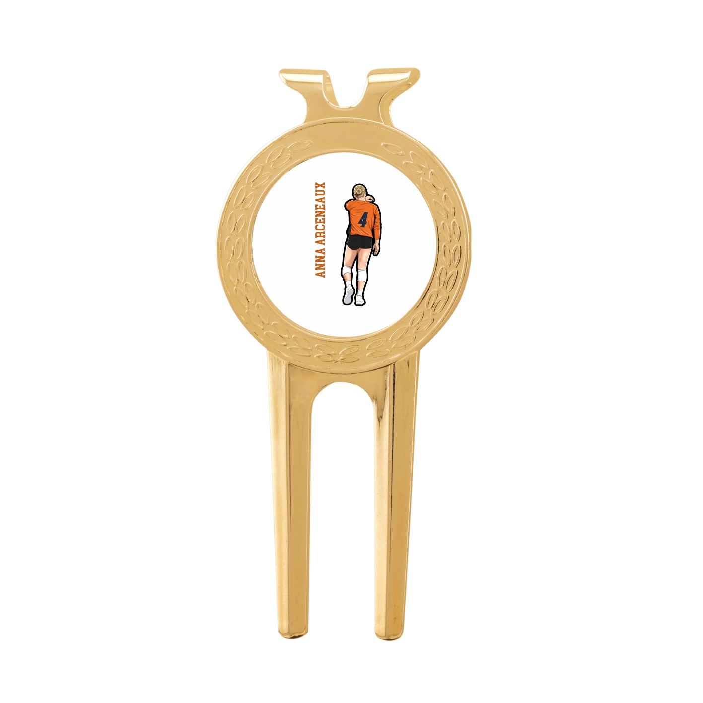 Divot Tool with Ball Marker — Name Vertical in Classic