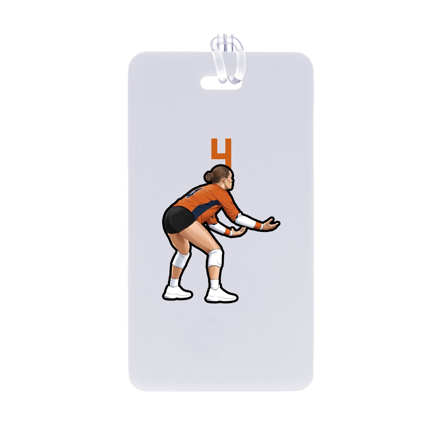 Bag Tag — Number Top in Classic