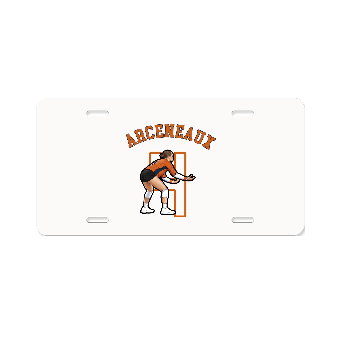 License Plate — Shirsey Arch in Classic