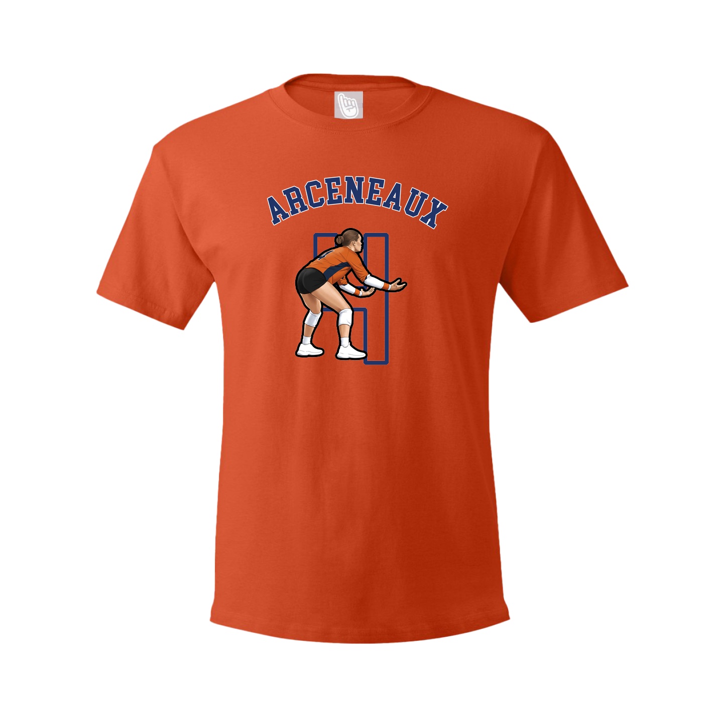 Tee — Shirsey Arch in Orange