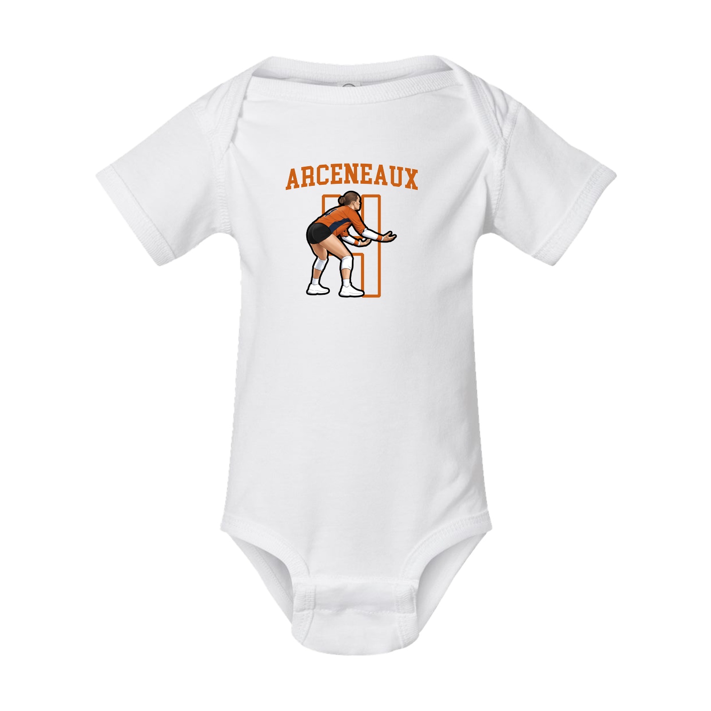Baby Onesie — Shirsey in White