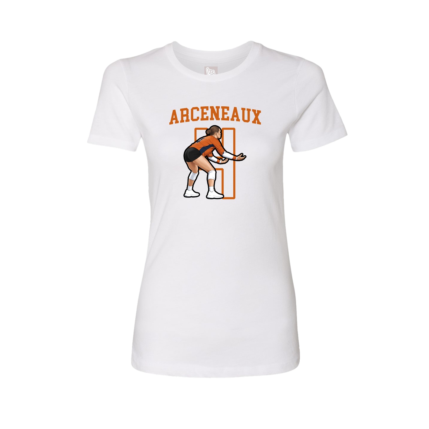 Fitted Women's Tee — Shirsey in White