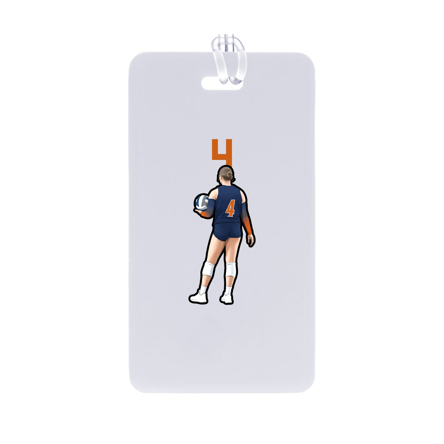 Bag Tag — Number Top in Classic