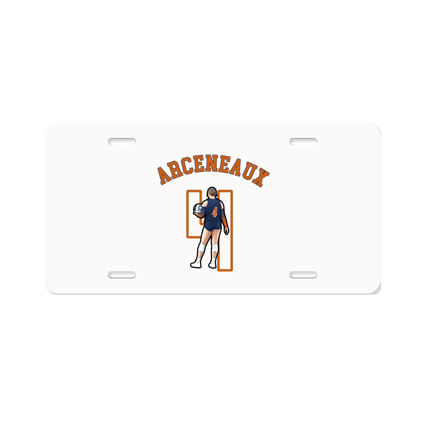 License Plate — Shirsey Arch in Classic
