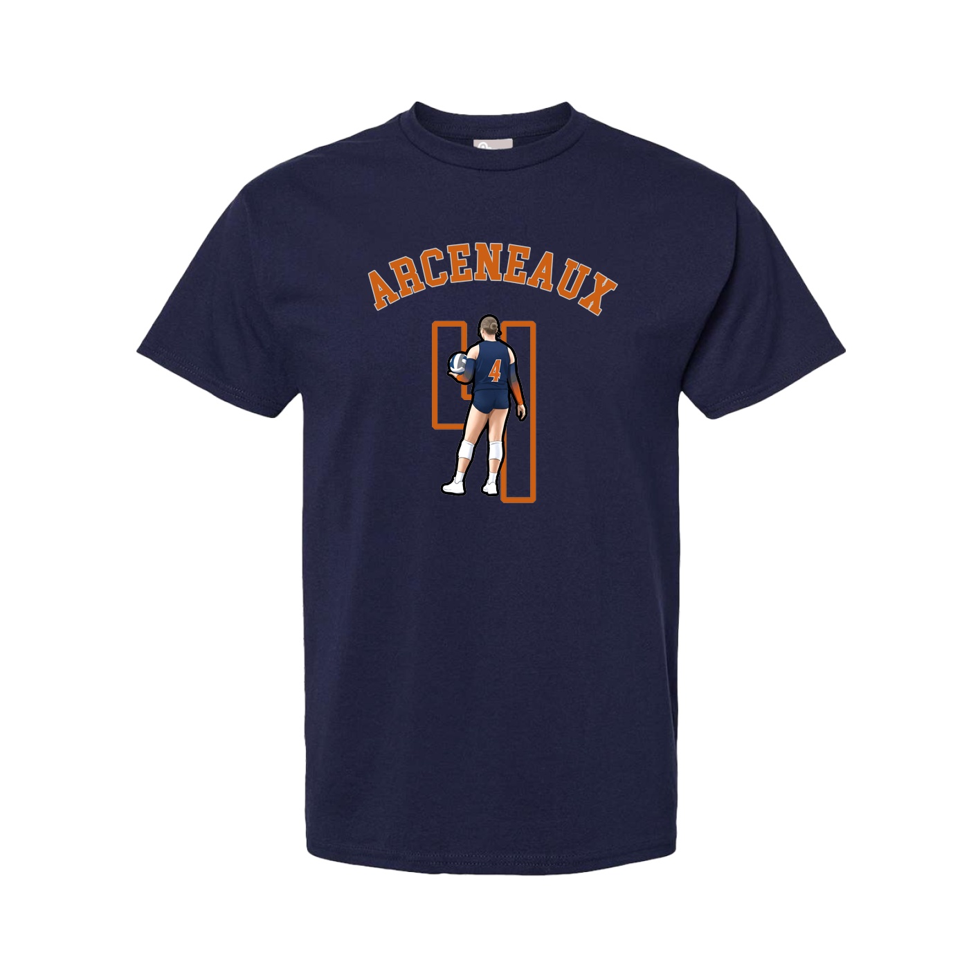 Youth Tee — Shirsey Arch in Navy