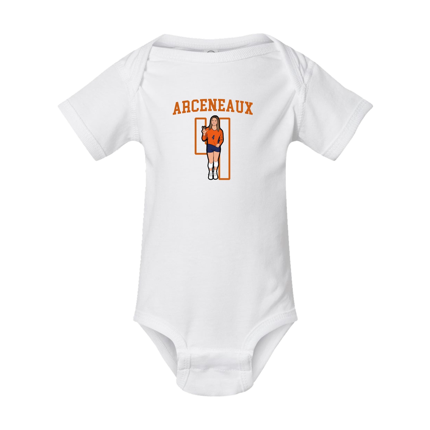 Baby Onesie — Shirsey in White