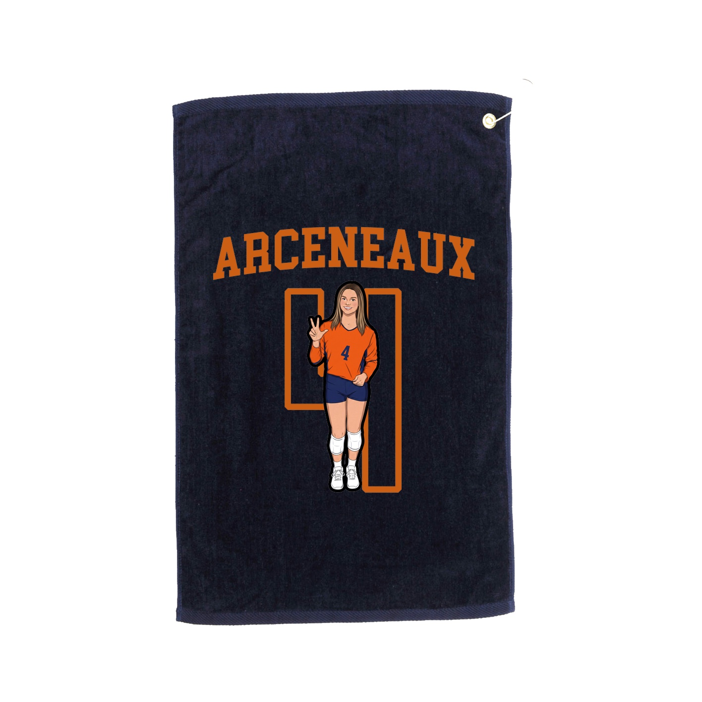Golf Towel — Shirsey in Navy
