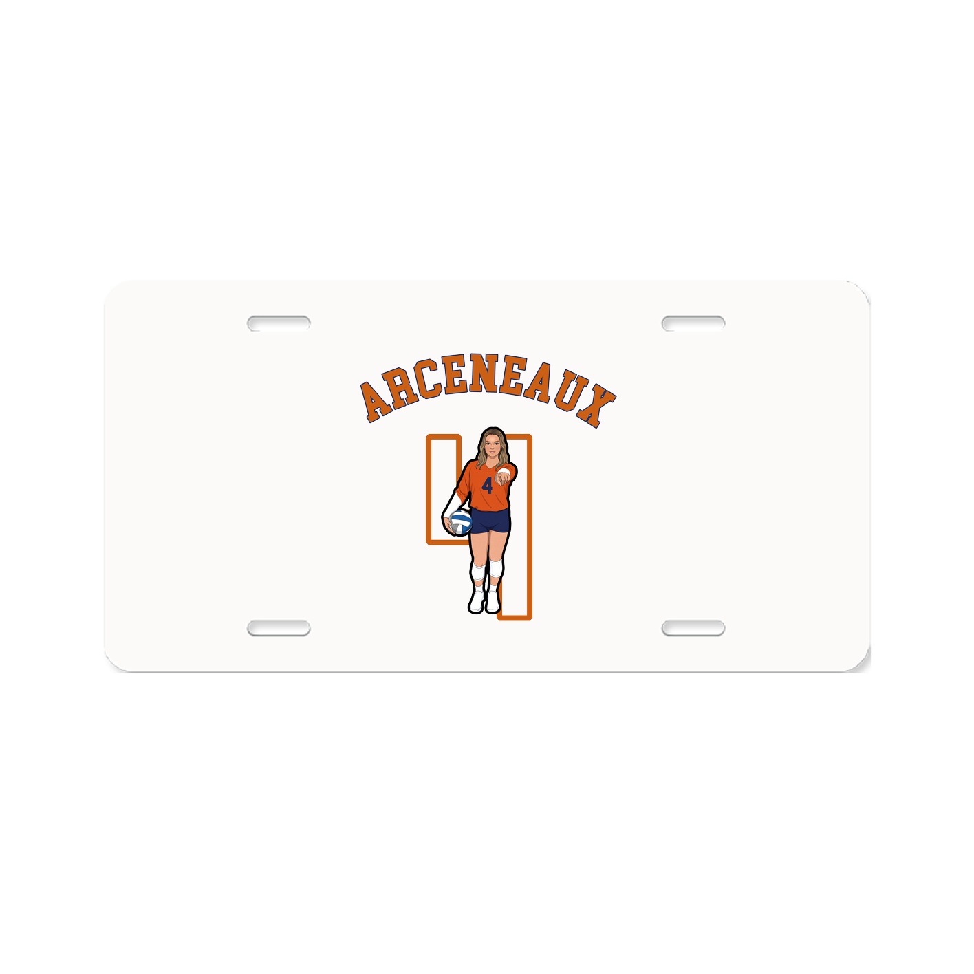 License Plate — Shirsey Arch in Classic