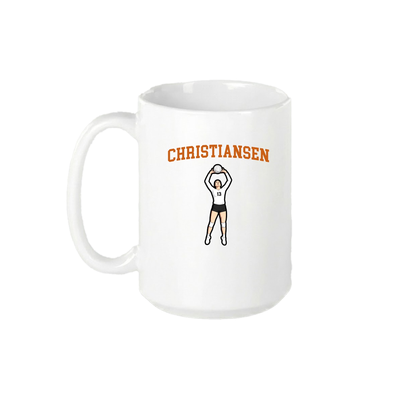15oz Coffee Mug — Shirsey in White