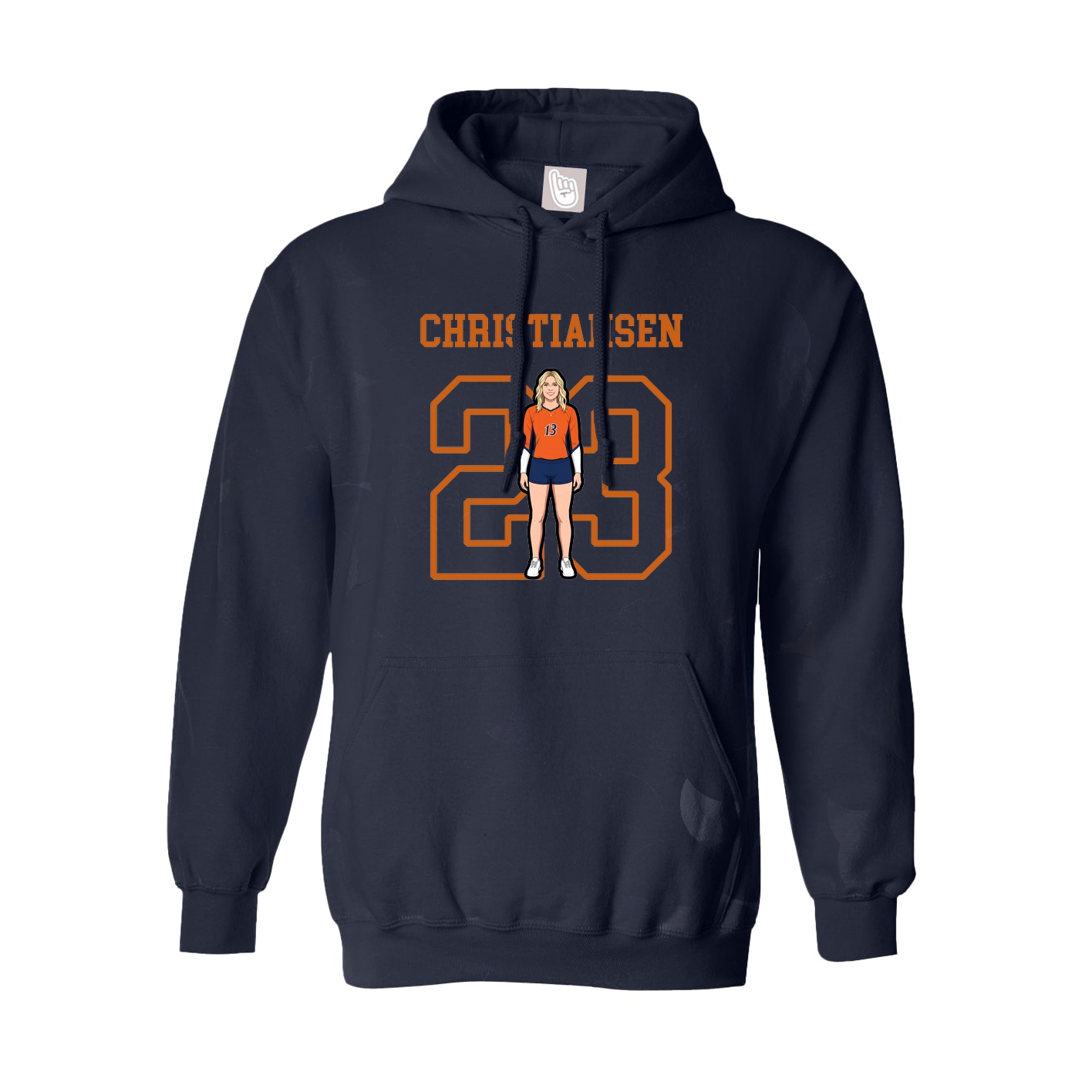 Youth Hoodie — Shirsey in Navy