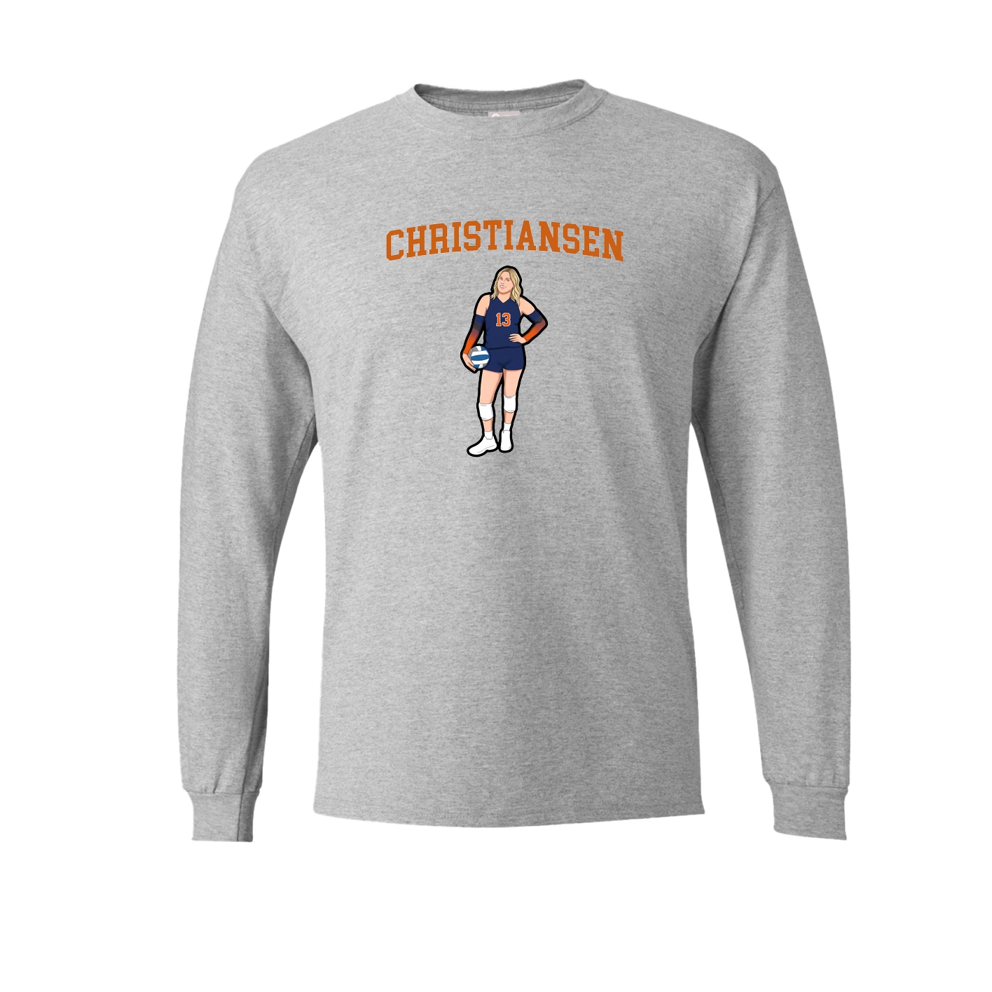 Long Sleeve Tee — Shirsey in Grey