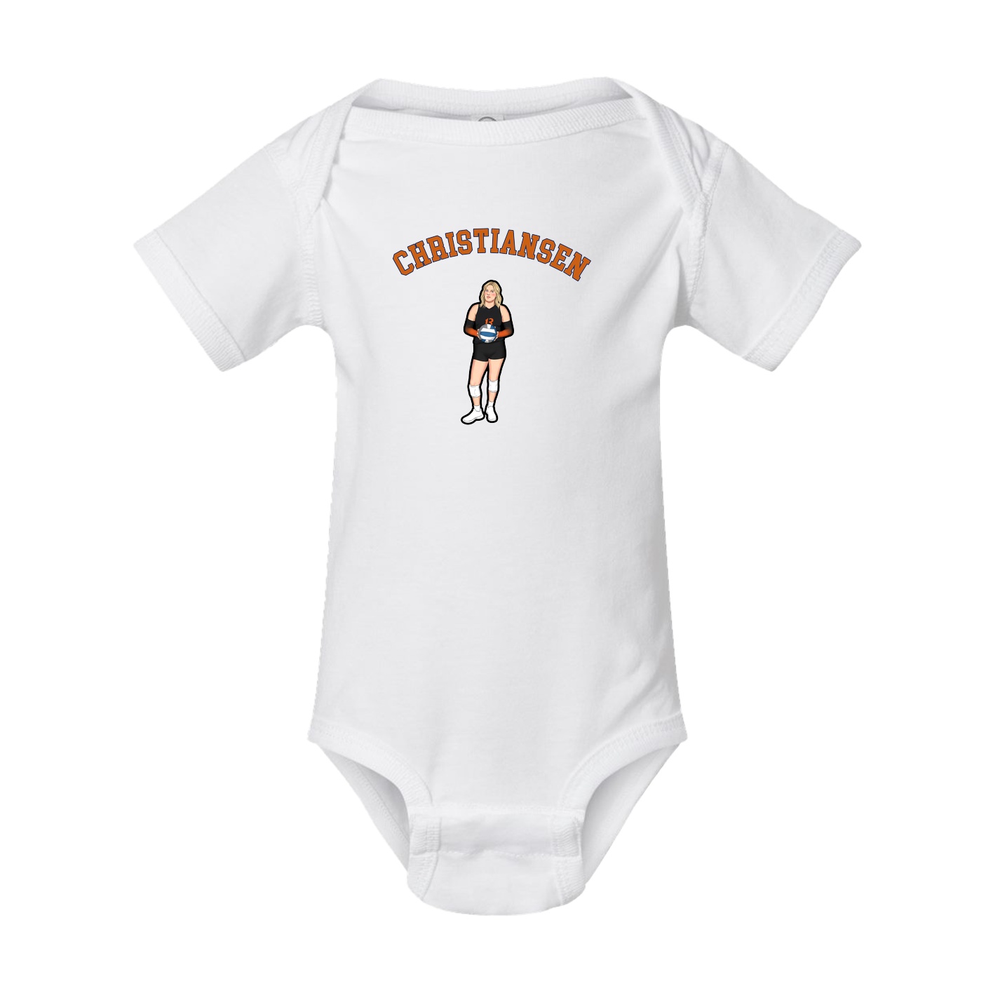 Baby Onesie — Shirsey Arch in White