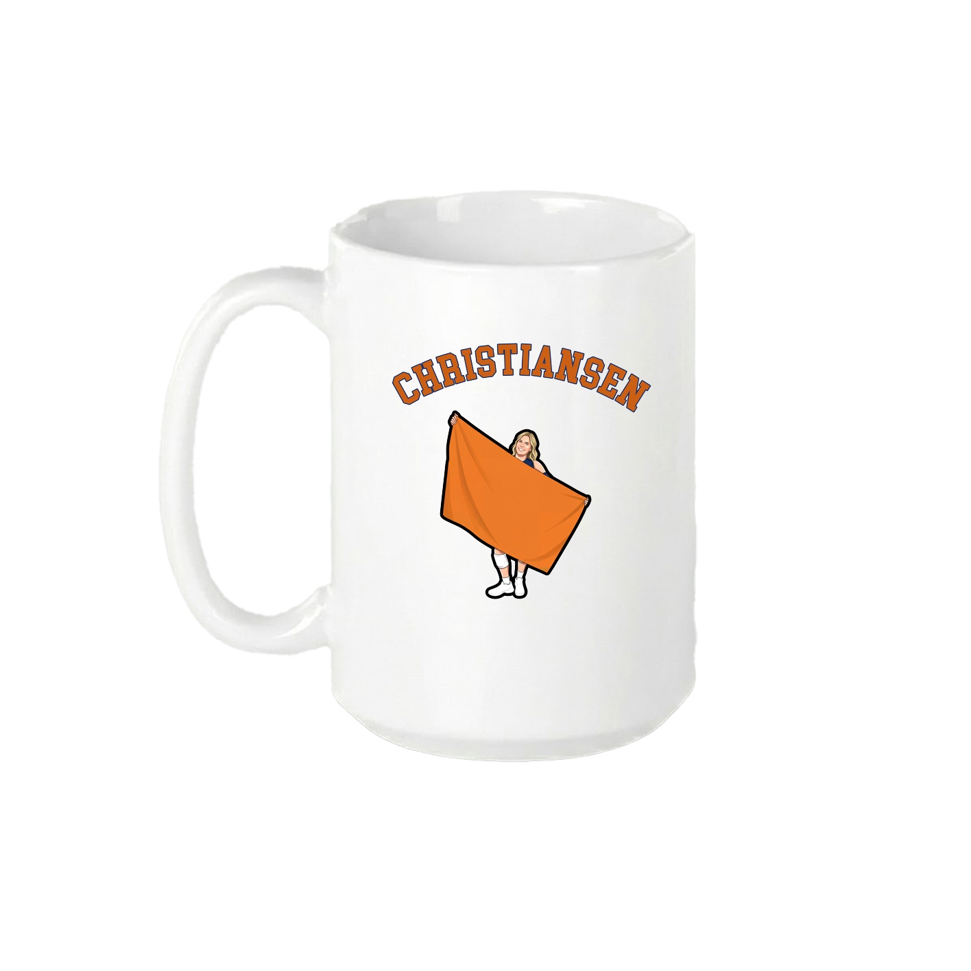 15oz Coffee Mug — Shirsey Arch in White