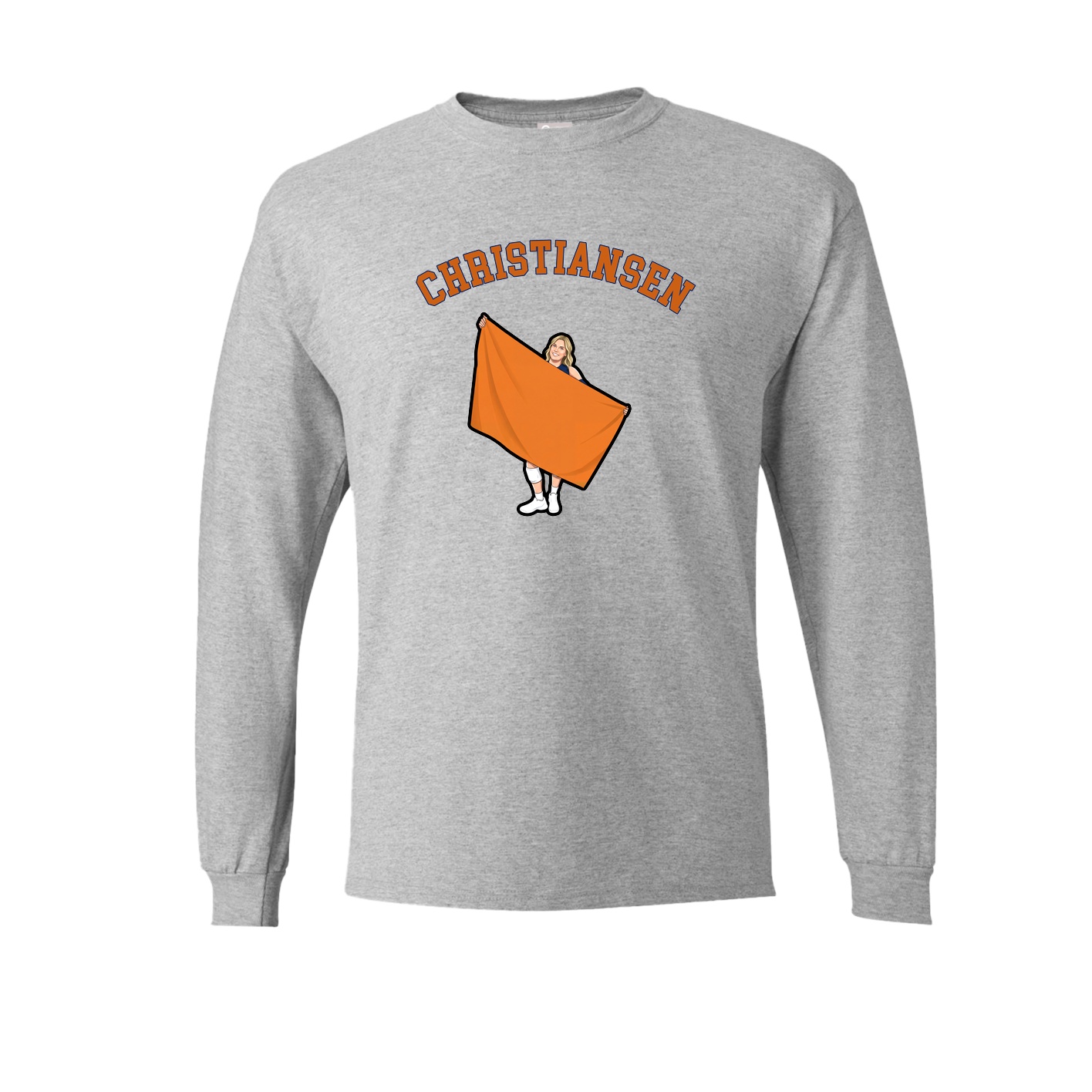 Long Sleeve Tee — Shirsey Arch in Grey