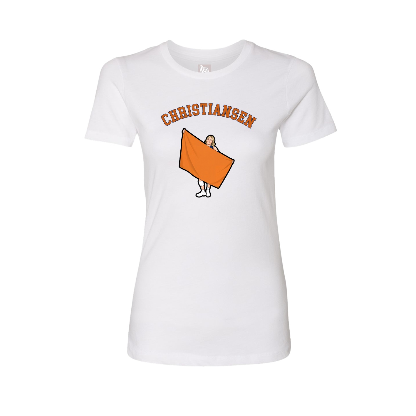 Womens Tee — Shirsey Arch in White