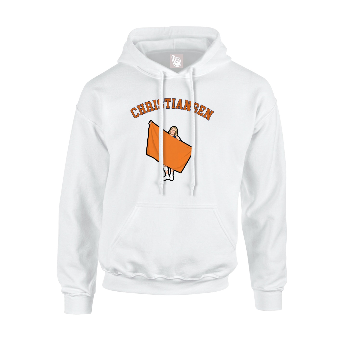 Hoodie — Shirsey Arch in White