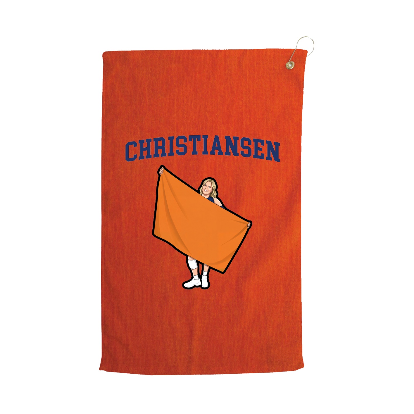 Golf Towel — Shirsey in Orange