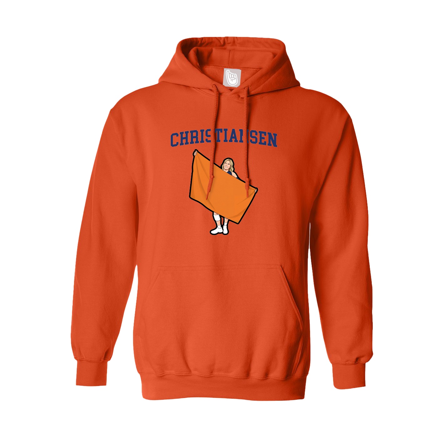 Youth Hoodie — Shirsey in Orange