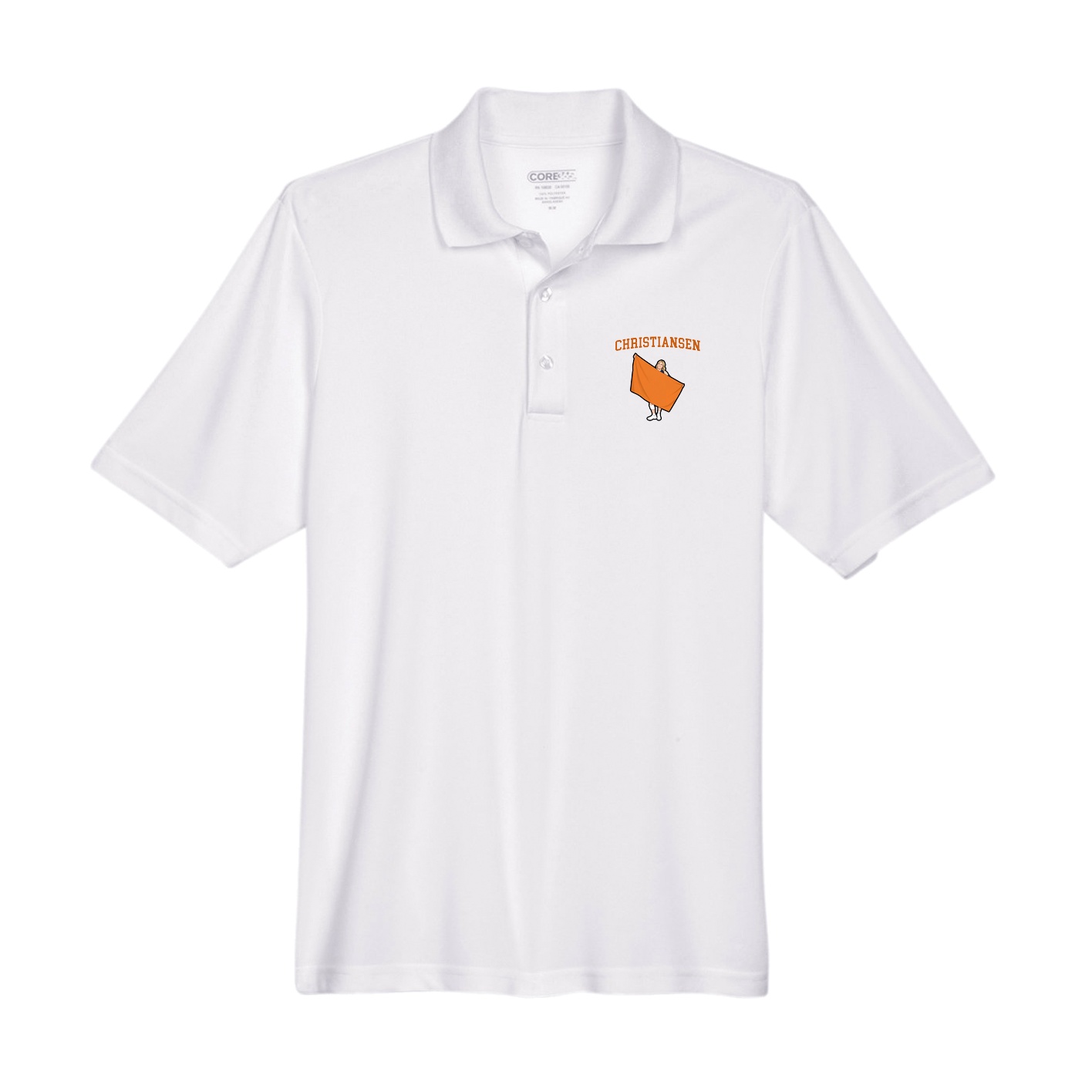 Performance Polo — Shirsey in White