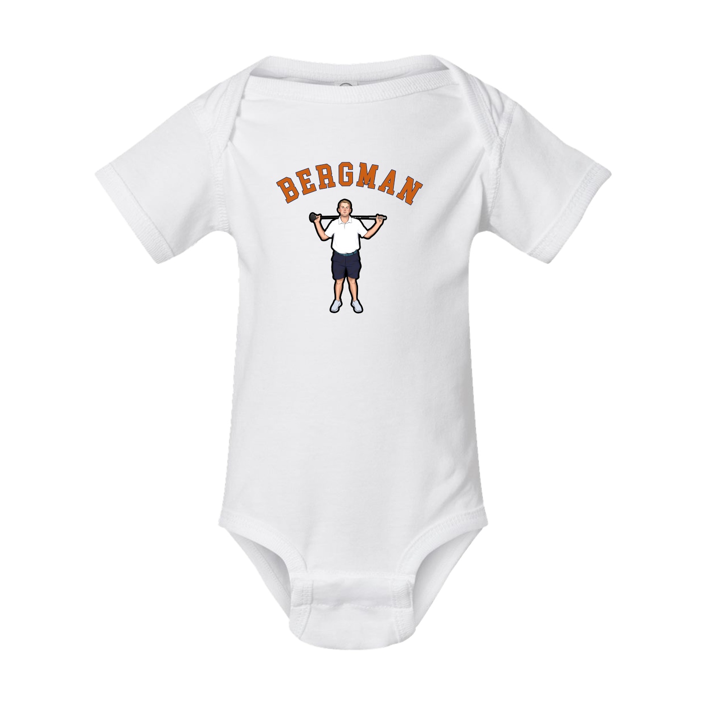 Baby Onesie — Shirsey Arch in White