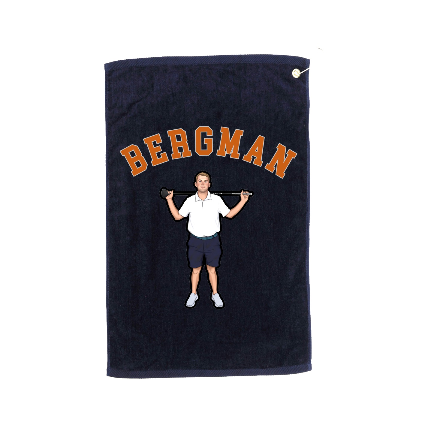Golf Towel — Shirsey Arch in Navy