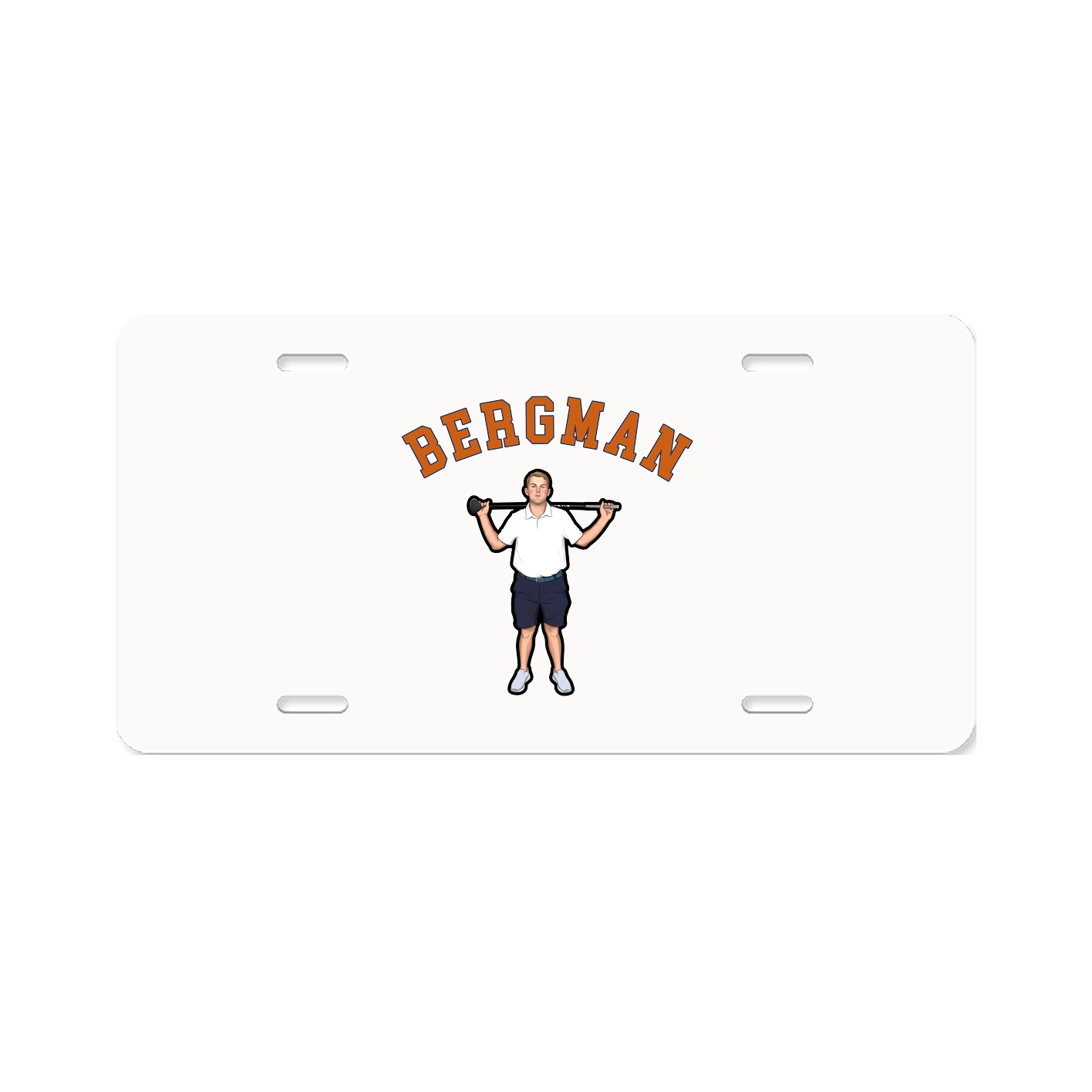 License Plate — Shirsey Arch in Classic