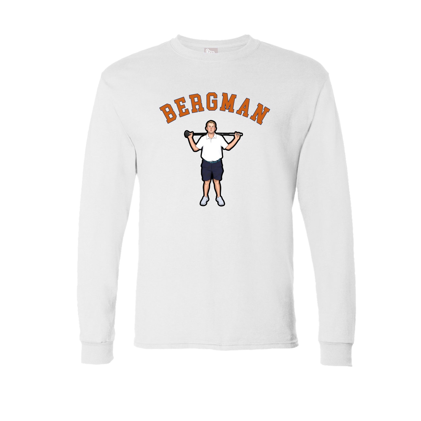 Long Sleeve Tee — Shirsey Arch in White